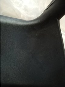 OFERTA Scaun din plastic negru KATO II. calitate secundara
