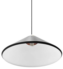 Lustra, Pendul Design Nordic Minimalist, Lemn, Metal, Kinto negru