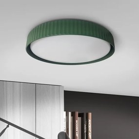 Brilagi - Plafonieră LED dimabilă LUCIA LED/48W/230V Ø 41 cm verde+telecomandă