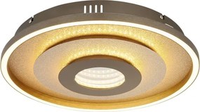 Globo 67824-30G - Plafonieră LED MILES 30W/230V 3000/4000/6000K Ø 40 cm