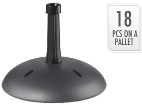 Suport umbrela rasina, d 45 cm, antracit