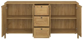 Comodă Keira 4D3S (Stejar craft auriu). 1052993