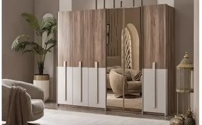 Mobilier dormitor dulap 6 usi,Palermo
