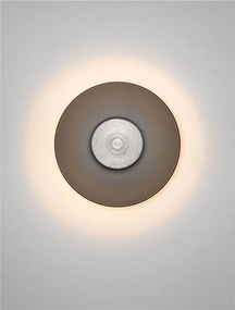 Aplica LED design ambiental Esti fumuriu 15cm