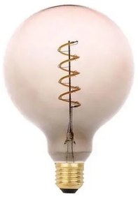 Bec LED FILAMENT SPIRAL G125 E27/4W/230V 2000K gri/roz