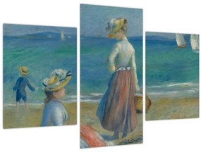 Tablou - Auguste Renoir, Figures on the Beach, reproducere (90x60 cm)