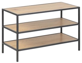 Pantofar în decor de stejar sălbatic Actona Seaford, înălțime 50 cm