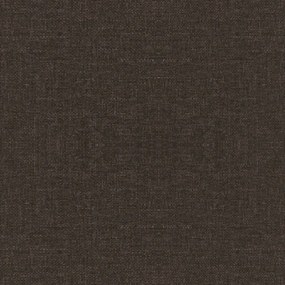 Scaune de bucatarie pivotante, 4 buc., maro inchis, textil 4, Maro inchis