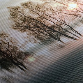 Tablou - Dimineața mohorâtă (120x50 cm)