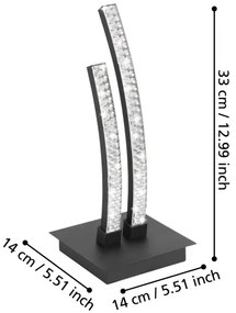 Lampă LED de masă LEJIAS LED/8W/230V Eglo 99804
