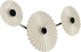 Osram - Aplica de perete PLISSEE 3xE27/15W/230V crem