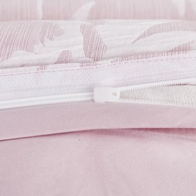Lenjerie de pat din jacard Alabama roz, 140 x 200cm, 70 x 90 cm
