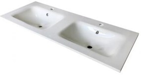 Lavoar dublu din marmură turnată Almeria