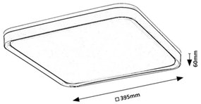 Rabalux 71029 - Plafonieră LED LIATRIS, 26W, 230V, 3000K