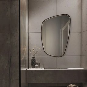 Oglinda cu iluminat LED pentru baie IP44 SINIA 55x80cm