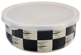 Orion Bol smaltat cu capac UH Șah Lem, diametru 17cm