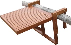 Set 2 scaune și măsuță de agățat pentru balcon din lemn de eucalipt Balcony Berkeley - Garden Pleasure