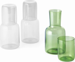 Carafă de apă Viva cu cană, verde - Philippi