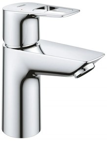 Baterie lavoar Grohe Bauloop, marimea S, crom, furtunuri flexibile, fara evacuare - 23337001