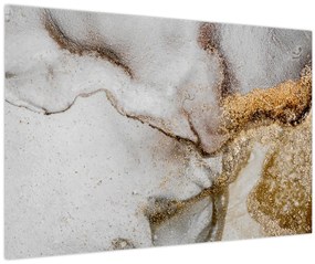 Tablou - Cerneală de marmură (90x60 cm)