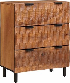 vidaXL Bufet Finisaj Acacia Maro 60 x 33 x 75 cm Lemn de mango solid