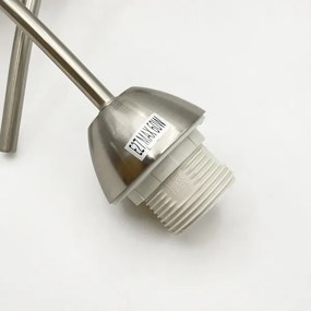 Lustră aplicată DONNA 3xE27/60W/230V nichel