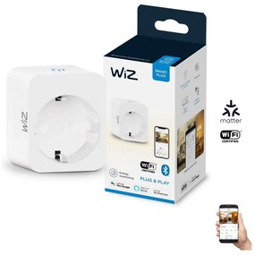 Priză inteligentă F 2300W + contor de energie Wi-Fi WiZ