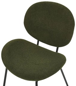 Set 2 buc scaune de sufragerie Luaza (verde). 1081044
