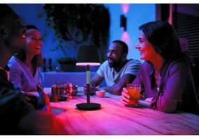 Philips Hue GO lampă LED RGBW, dimabilă, touch, 6,2W, 230V, 2000-6500K, IP54