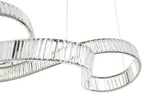 Lustra LED moderna design deosebit CHARMES 160B crom