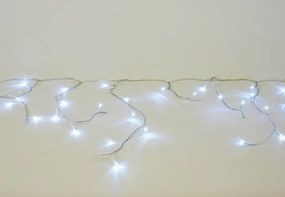 Instalație luminoasă Crăciun, tip perdea ploaie, - 11.9m, 600 LED, alb rece