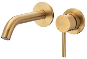 Baterie de lavoar pentru instalare ascunsă KFA Armatura 5039-810-31 MOZA auriu