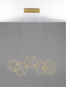 Lustra LED moderna design deosebit NEBULA 84cm