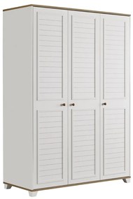 Dulap cu 3 usi pentru copii, colectia Nova ,   136x62x198 cm