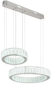 Lustră LED dimabilă pe cablu Globo 67162-80 MUCKY 80W/230V 2700-6000K + telecomandă