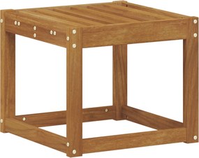 vidaXL Bancă de taburet natural 43 x 43 x 37 cm Lemn Solid de Acacia