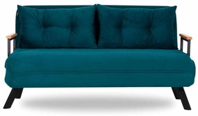 Canapea extensibila cu 2 locuri Micic, 133 x 78 x 78 cm