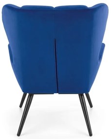 Fotoliu CHATEU, albastru închis