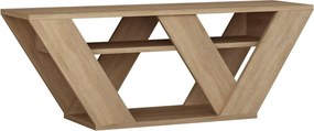 Comoda TV PIPRALLA, stejar, PAL melaminat, 110x30x40 cm