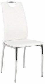 Zondo Scaun de sufragerie Eglish (alb). 808063