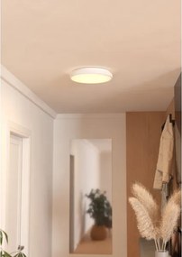 Eglo 300689 - Plafonieră LED RGBW reglabilă MONTARELLINO-Z LED/18,5W/230V albă + telecomandă