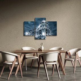 Tablou cu arhitectură în întuneric (90x60 cm)