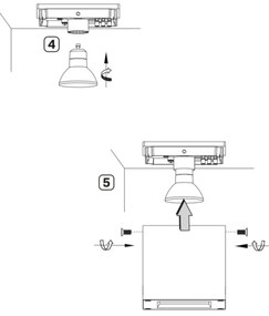Aplică de exterior MORRIS 1xGU10/35W/230V IP54