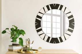 Oglinda cu decor rotunda Geometrie de abstractizare