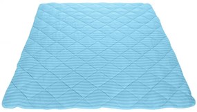 Pilota Alcam damasc, toamna / iarna, bambus, bleu ciel, 140x200 cm