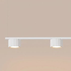 Sollux SL.2695 - Lustru suspendat pe cablu AURA 4xGX53/10W/230V alb