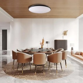 LED plafonieră KERN LED/80W/230V pr. 80 cm negru + DO