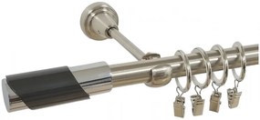 Galerie simpla PARIS /19 - inox (Alege marime: 360 cm)