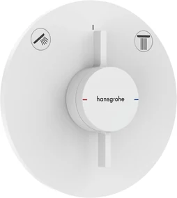 Hansgrohe DuoTurn S baterie cadă-duș ascuns alb 75418700