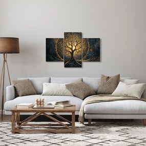 Tablou – Arbore cu aură aurie (90x60 cm)
